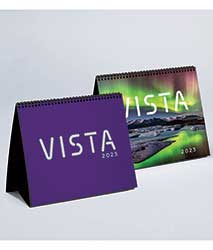 Vista Midi Desk Calendar from Alan & Bertram
